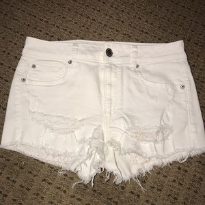 American eagle high rise shortie (stretchy)